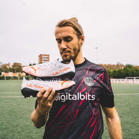 Puma Ultra 1.4 First Mile FG gris rouge