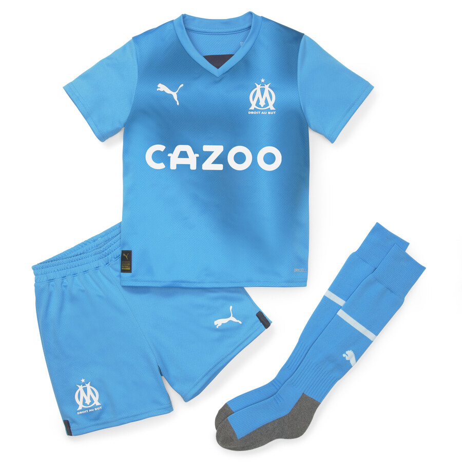 MAILLOT KIT ENFANT OM OLYMPIQUE DE MARSEILLE THIRD 2024/2025