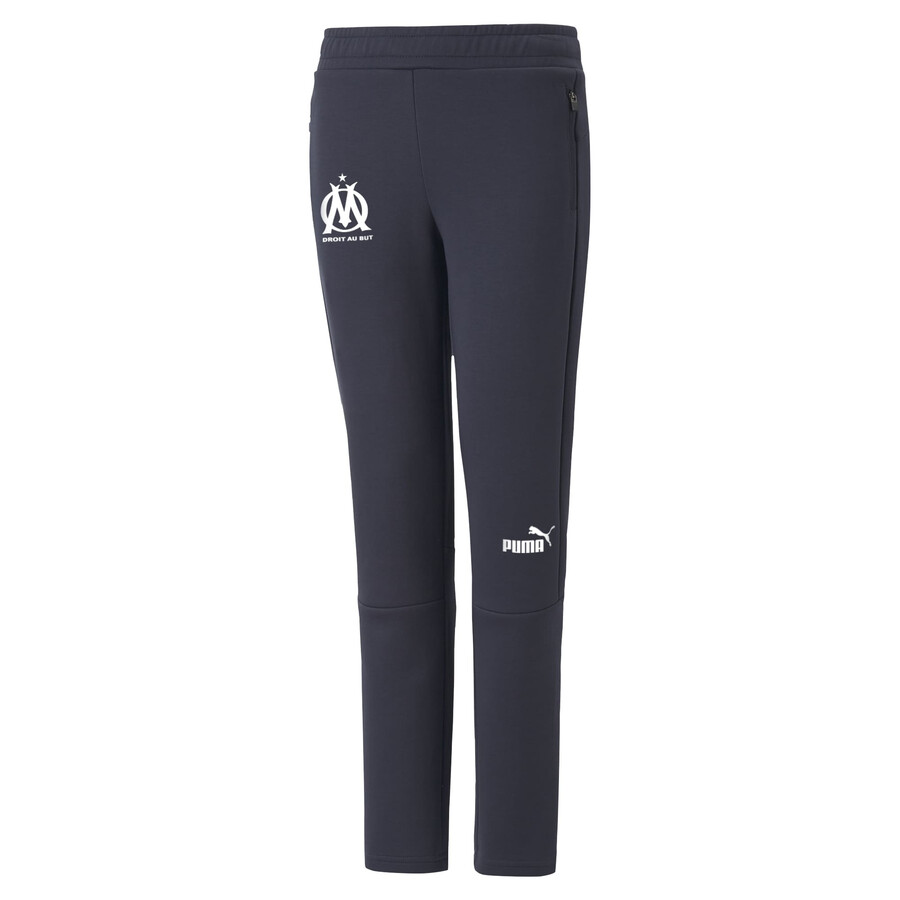 Pantalon survêtement junior OM Casual bleu foncé 2022/23