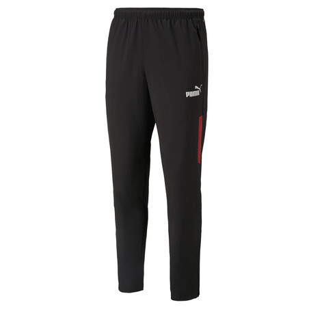 Pantalon avant match Milan AC noir rouge 2022/23