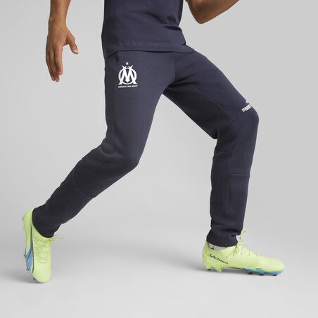 Pantalon survêtement OM Casual bleu foncé 2022/23