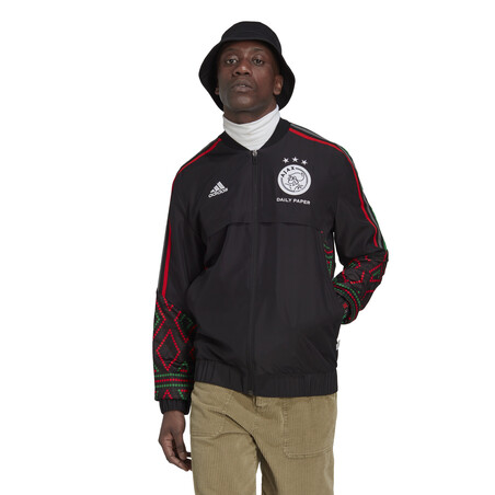 Veste survêtement Ajax Amsterdam x Daily Paper woven noir 2022/23