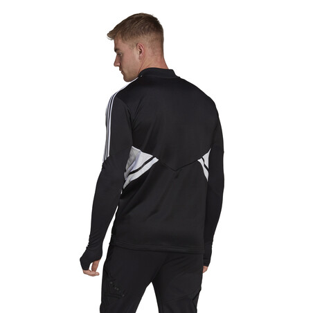 Sweat zippé Benfica noir blanc 2022/23