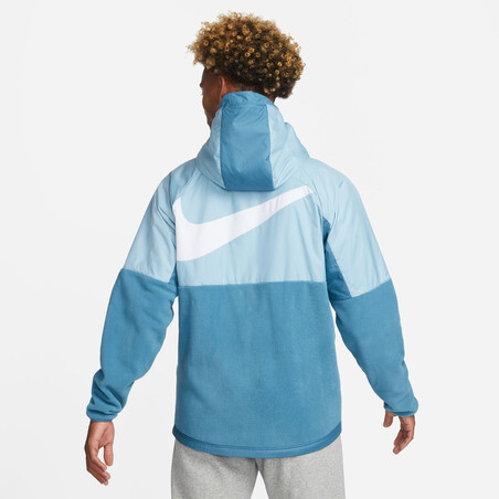 Veste survêtement Tottenham Winterized bleu blanc 2022/23