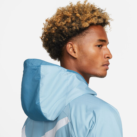 Veste survêtement Tottenham Winterized bleu blanc 2022/23