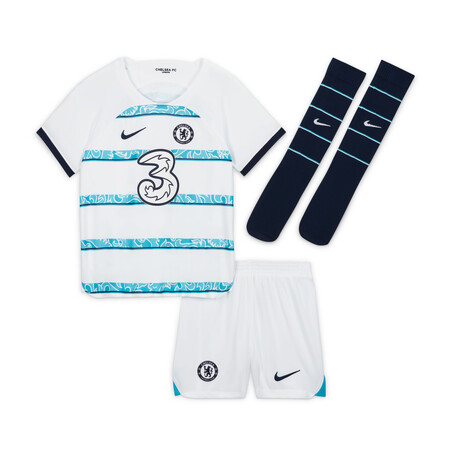Tenue enfant Chelsea extérieur 2022/23