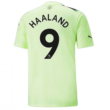 Maillot Haaland Manchester City third 2022/23