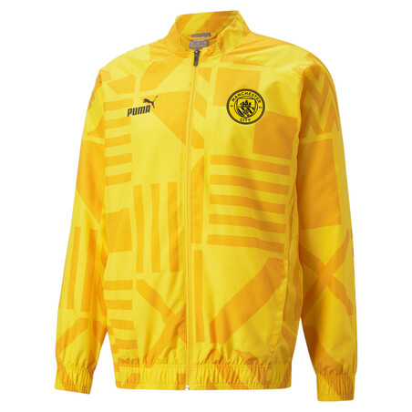 Veste avant match Manchester City jaune 2022/23