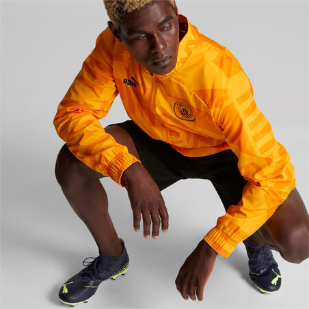 Veste avant match Manchester City jaune 2022/23