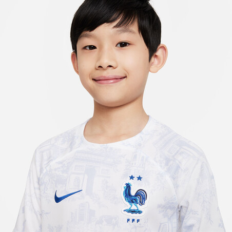 Maillot junior Equipe de France extérieur 2022