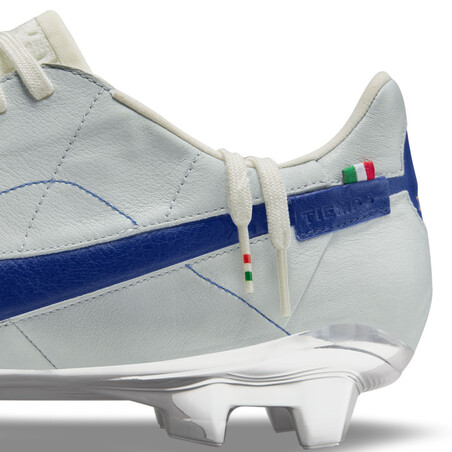 Nike Tiempo 9 Elite Made in Italy FG blanc bleu