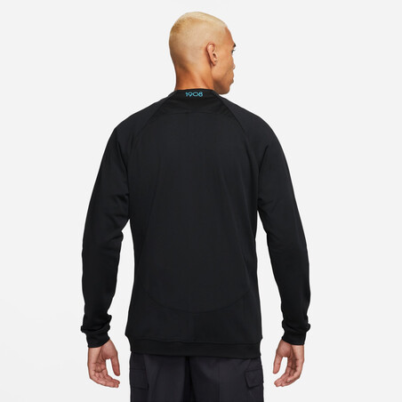 Veste survêtement Inter Milan Academy noir jaune 2022/23