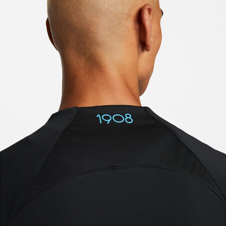Veste survêtement Inter Milan Academy noir jaune 2022/23