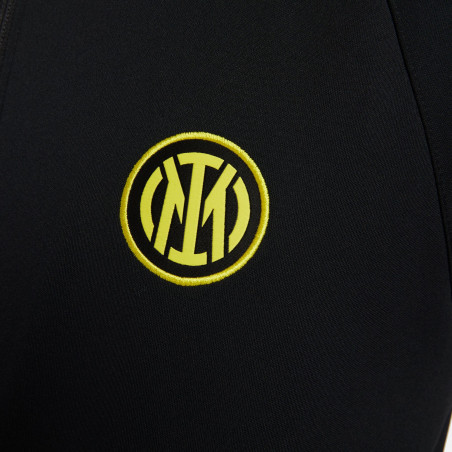 Veste survêtement Inter Milan Academy noir jaune 2022/23