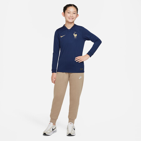 Maillot junior manches longues Equipe de France domicile 2022