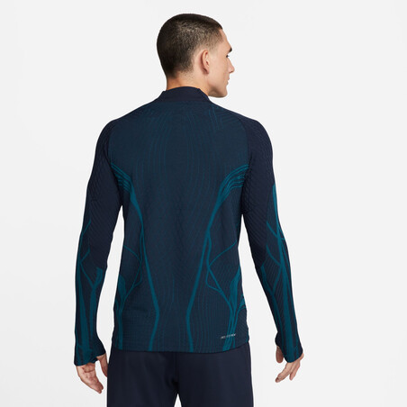 Sweat zippé Portugal Strike Elite bleu 2022