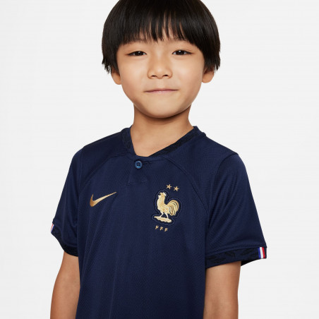 Tenue enfant Equipe de France domicile 2022