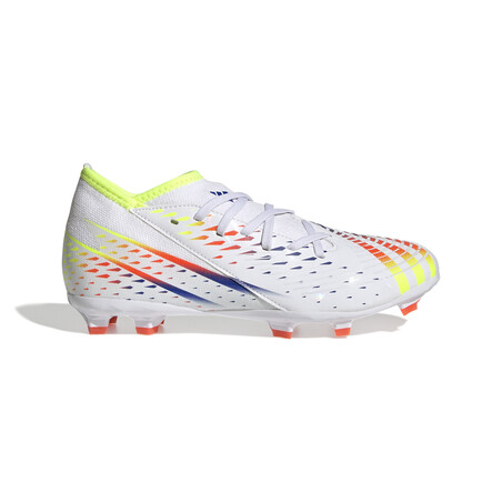 adidas Predator Edge.3 junior montante FG blanc rouge