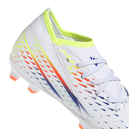 adidas Predator Edge.3 junior montante FG blanc rouge