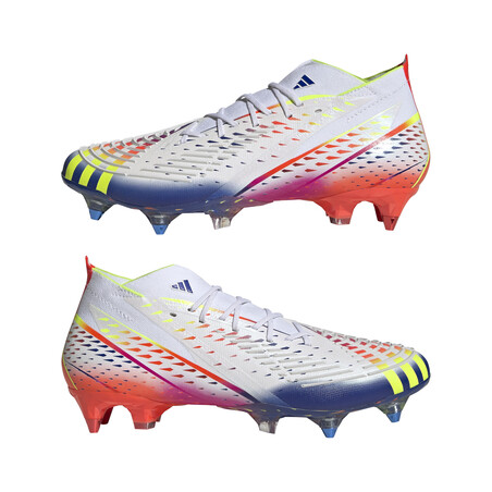 adidas Predator Edge.1 montante SG blanc rouge