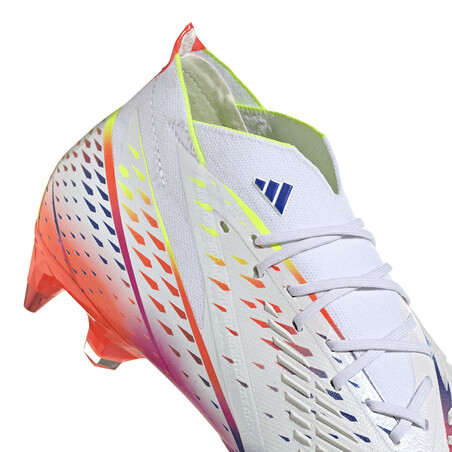 adidas Predator Edge.1 montante SG blanc rouge
