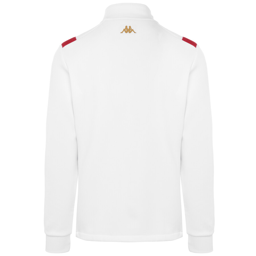 Veste AS Monaco Entraînement Kappa – Homme, Taille XL, Bleu Rayé, état Parfait