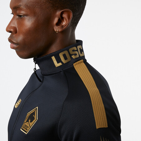 Veste survêtement LOSC noir or 2022/23