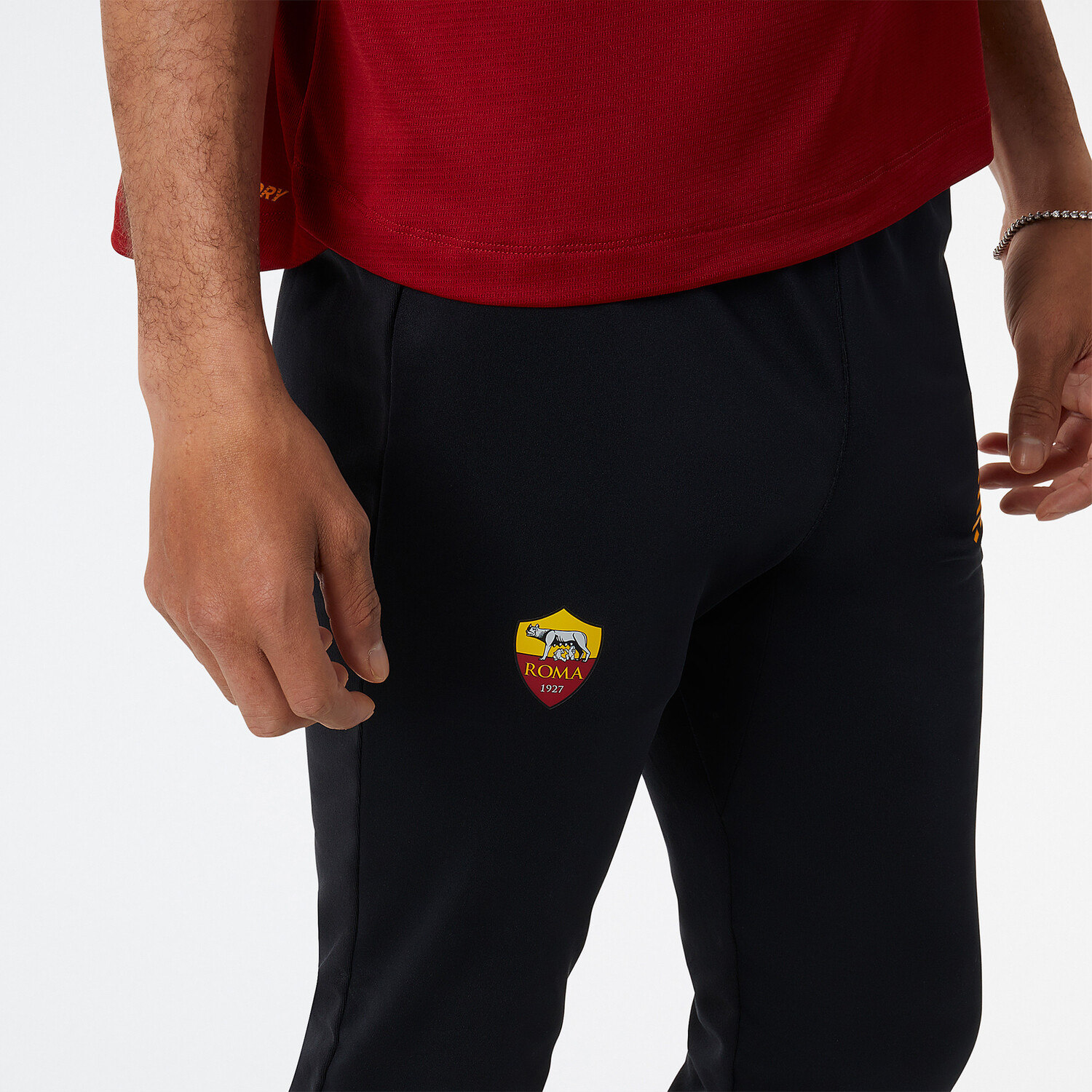 Pantalon entra nement AS Roma noir 2022 23