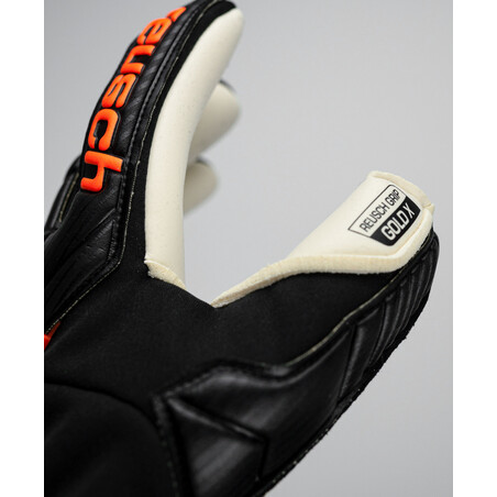 Gants gardien Reusch Attrakt Gold X GORE-TEX INFINIUM™ noir orange