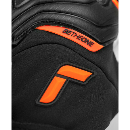 Gants gardien Reusch Attrakt Gold X GORE-TEX INFINIUM™ noir orange