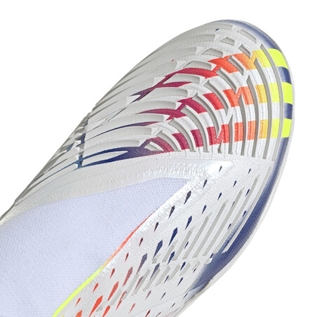 adidas Predator Edge.1 montante Turf blanc rouge