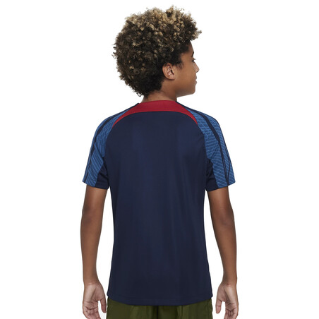 Maillot entraînement junior Portugal Strike bleu 2022