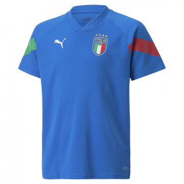 Maillot entraînement junior Italie bleu 2022