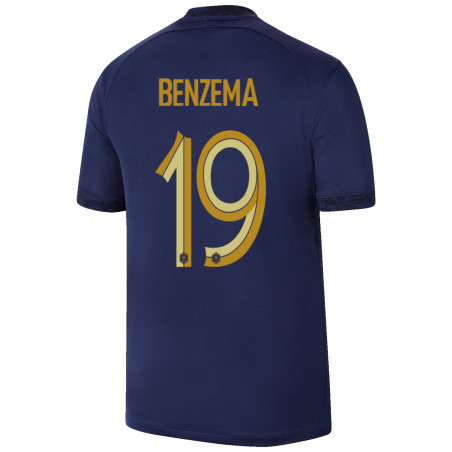 Maillot Benzema Equipe de France domicile 2022