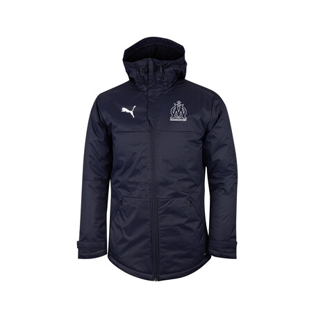 Manteau OM bleu foncé 2022/23