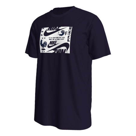 T-shirt Equipe de France bleu blanc 2022