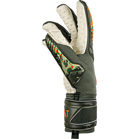 Gants gardien Reusch Attrakt Speedbump vert orange 