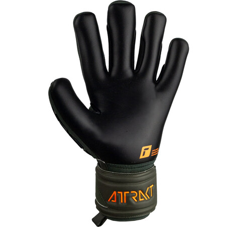 Gants gardien Reusch Attrakt Freegel Silver vert orange