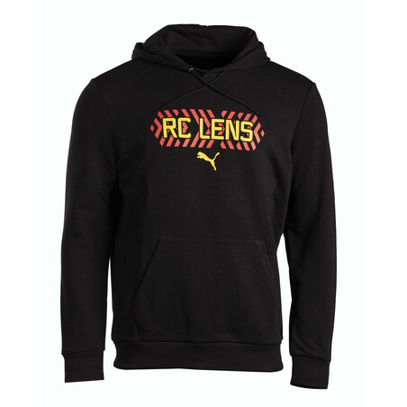 Sweat à capuche RC Lens noir 2022/23