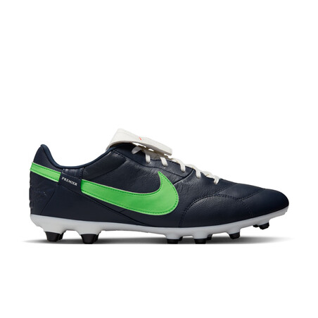 Nike Premier 3 FG bleu vert