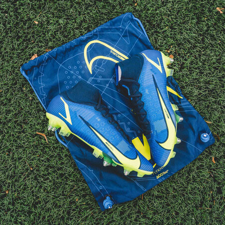 Nike Mercurial Superfly 8 Elite SG Anti-Clog bleu jaune