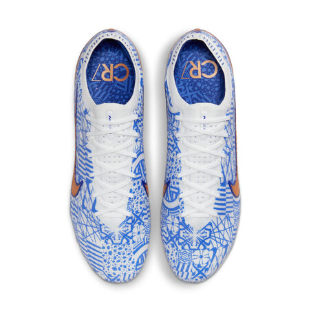 Nike Air Zoom Mercurial Vapor 15 Elite FG bleu or