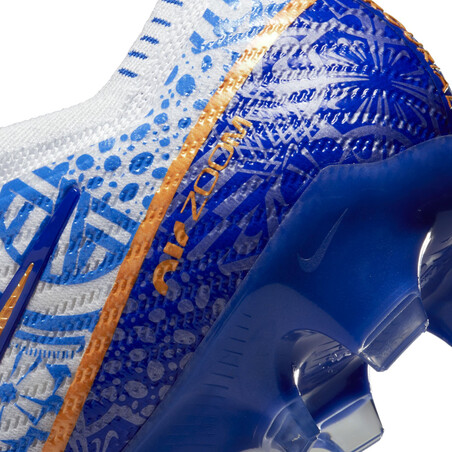 Nike Air Zoom Mercurial Vapor 15 Elite FG bleu or