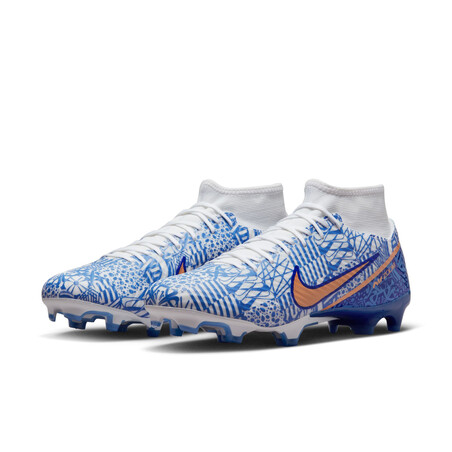 Nike Air Zoom Mercurial Superfly 9 Academy CR7 FG/MG bleu or