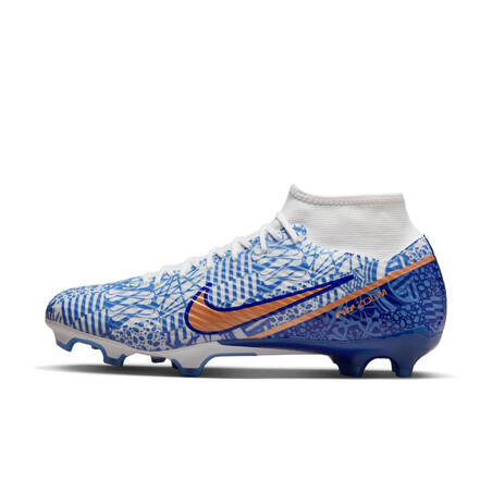 Nike Air Zoom Mercurial Superfly 9 Academy CR7 FG/MG bleu or