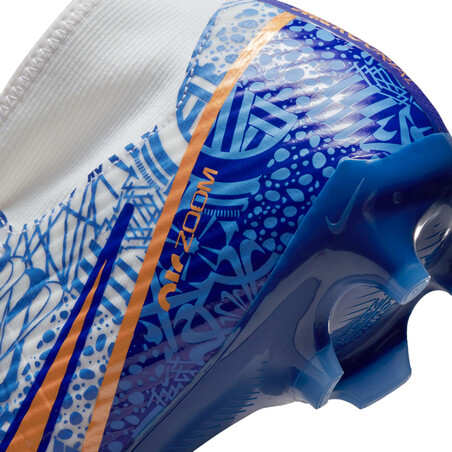 Nike Air Zoom Mercurial Superfly 9 Academy CR7 FG/MG bleu or