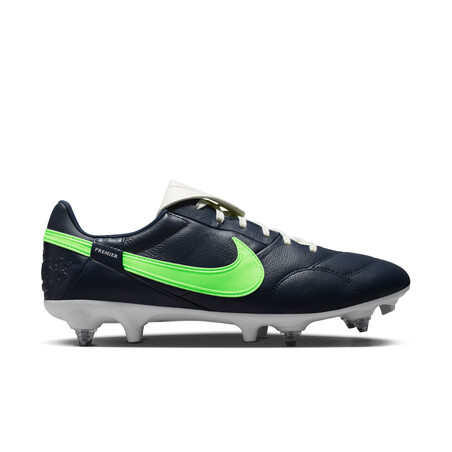 Nike Premier III SG-PRO Anti-Clog bleu vert