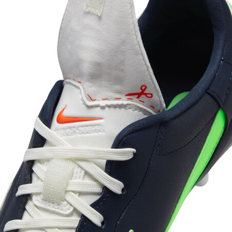 Nike Premier III SG-PRO Anti-Clog bleu vert