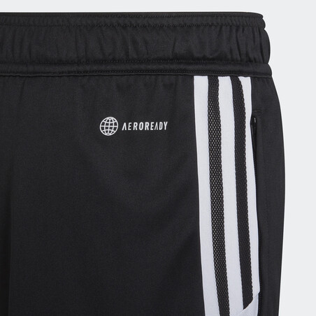 Short entraînement junior OL noir blanc 2022/23