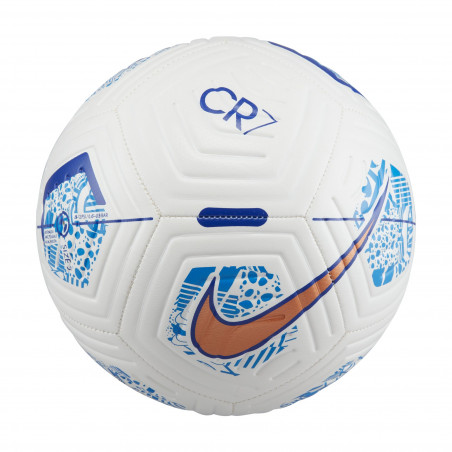 Ballon Nike Strike CR7 blanc bleu